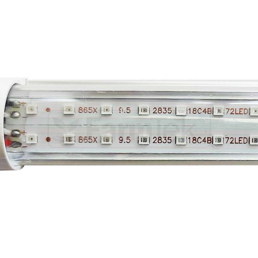 2X 90CM LED Grow Light Bars T8 28W Serial Joining (4 Red 1 Blue)