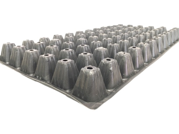 72 Cells Nursery Seedling Tray Propagation Tray (3 Trays)