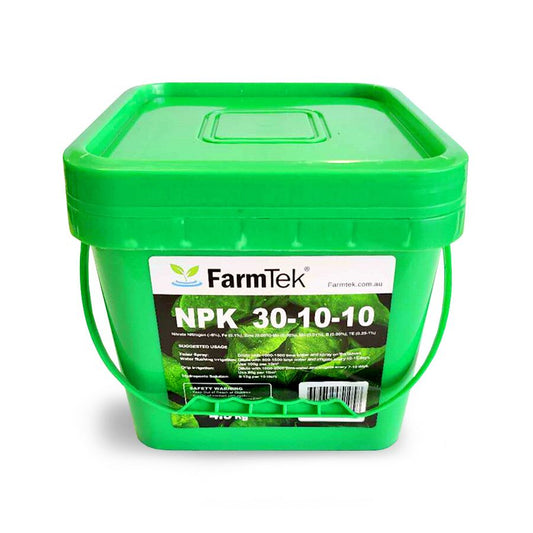 Lawn Fertilizer Commercial Grade NPK 30-10-10 Trace Elements 100% Soluble 4.5kg