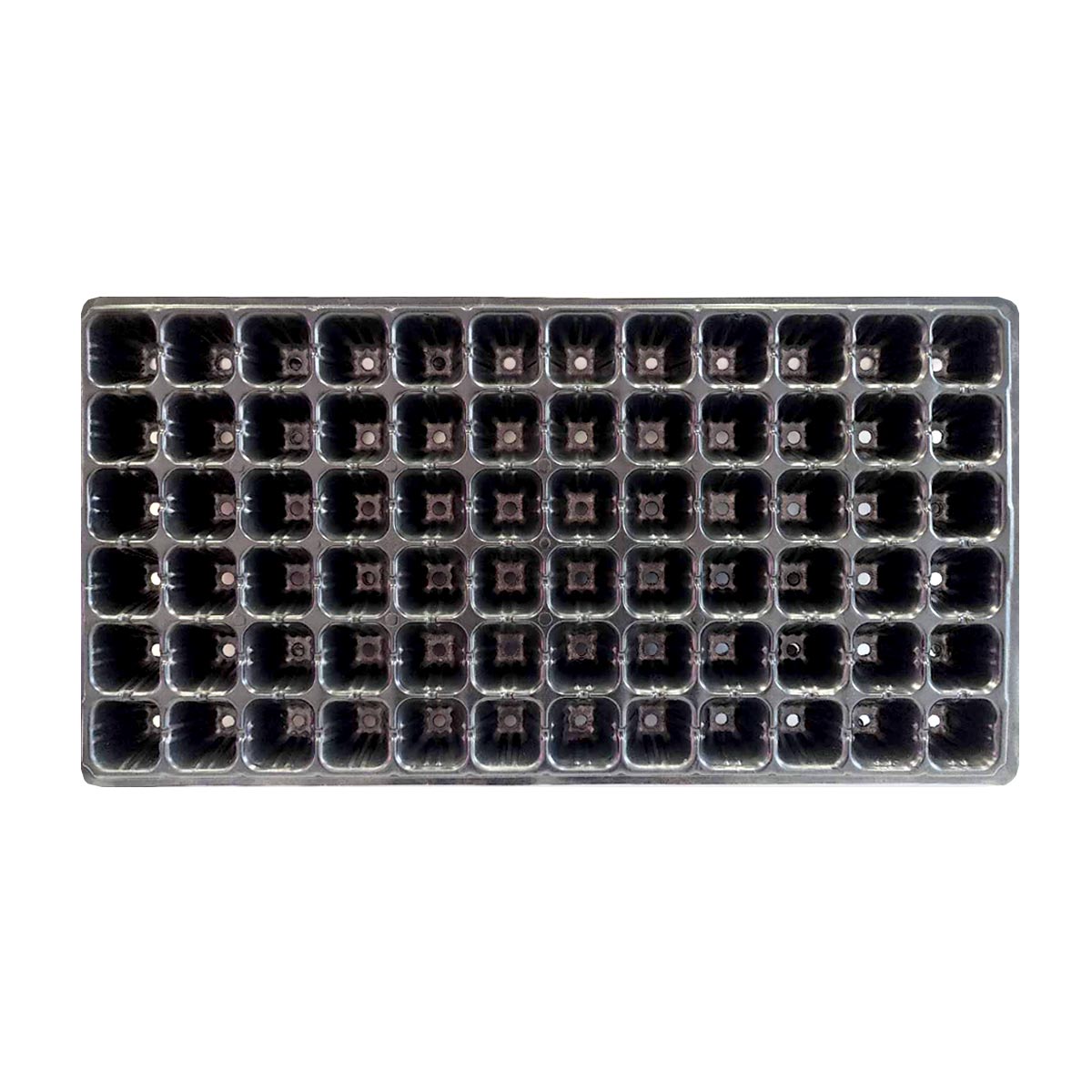 72 Cells Nursery Seedling Tray Propagation Tray (3 Trays)